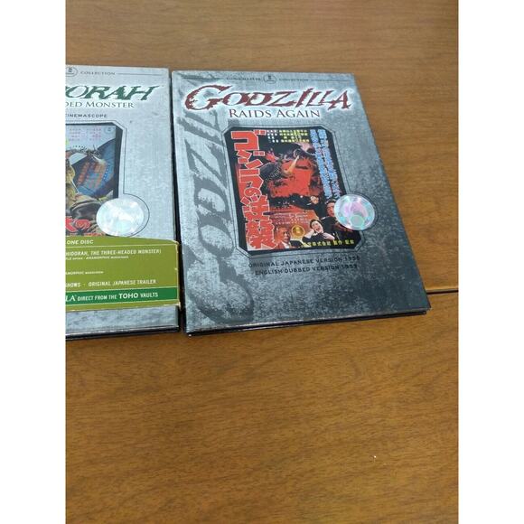 Lot of 4 Godzilla Movies Toho Master Collection Japanese DVD Classic Foreign - Picture 5 of 5